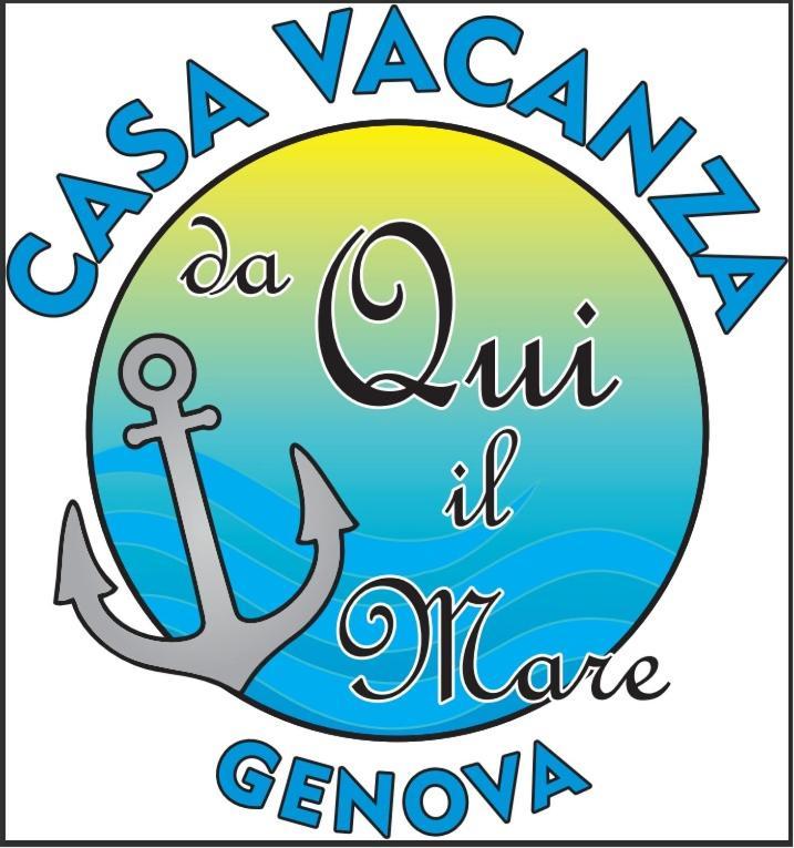 Da Qui, Il Mare Apartment Генуа Екстериор снимка